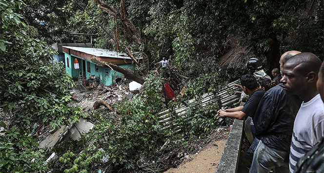 Rio’da sel felaketi: 7 ölü